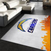 Los Angeles Chargers Rugs Los Angeles Chargers Carpets NFL Rug Kitchen Rug Indoor Rug 4 los angeles chargers rug living room rug floor rug regtangle carpet home decor ver 1145