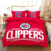 Los Angeles Clippers Bed Set Los Angeles Clippers Bedding Sets Bed Room Set 4 los angeles clippers bed set los angeles clippers bedding sets bed room set v17