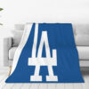 Los Angeles Dodgers Blanket FLeece Blanket Throw Blanket 6 los angeles dodgers blanket fleece blanket throw blanket v17