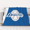 Los Angeles Dodgers Blanket FLeece Blanket Throw Blanket 6 los angeles dodgers blanket fleece blanket throw blanket v19