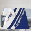 Los Angeles Dodgers Blanket Sherpa Blanket Throw Blanket 5 los angeles dodgers blanket sherpa blanket throw blanket v28