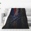 Los Angeles Dodgers Blanket Sherpa Blanket Throw Blanket 5 los angeles dodgers blanket sherpa blanket throw blanket v29