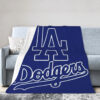 Los Angeles Dodgers Blanket Sherpa Blanket Throw Blanket 5 los angeles dodgers blanket sherpa blanket throw blanket v32