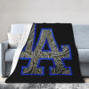 Los Angeles Dodgers Blanket Sherpa Blanket Throw Blanket 6 los angeles dodgers blanket sherpa blanket throw blanket v40