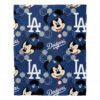 Los Angeles Dodgers Blankets Sherpa Blanket Throw Blanket 6 los angeles dodgers blankets sherpa blanket throw blanket v64
