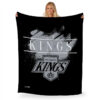 Los Angeles Kings Blankets FLeece Blanket Throw Blanket 5 los angeles kings blankets fleece blanket throw blanket v13