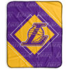 Los Angeles Lakers Blanket Sherpa Blanket Throw Blanket 5 los angeles lakers blanket sherpa blanket throw blanket v15