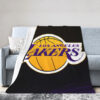 Los Angeles Lakers Blanket Sherpa Blanket Throw Blanket 5 los angeles lakers blanket sherpa blanket throw blanket v17