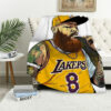 Los Angeles Lakers Blankets FLeece Blanket Throw Blanket 6 los angeles lakers blankets fleece blanket throw blanket v2