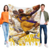 Los Angeles Lakers Blankets FLeece Blanket Throw Blanket 5 los angeles lakers blankets fleece blanket throw blanket v51