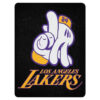 Los Angeles Lakers Blankets FLeece Blanket Throw Blanket 6 los angeles lakers blankets fleece blanket throw blanket v64