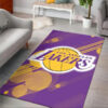 Los Angeles Lakers Rugs Los Angeles Lakers Carpet NBA Area Rugs Kitchen Area Rug Indoor Rug 4 los angeles lakers rug living room carpet regtangle carpet floor decor home decor ver 442