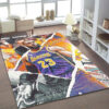 Los Angeles Lakers Rug Los Angeles Lakers Carpet NBA Area Rugs Bedroom Rug Indoor Rug 4 los angeles lakers rug living room carpet regtangle carpet floor decor home decor ver 446