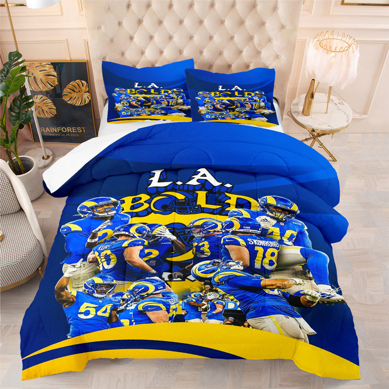 los-angeles-rams-bed-set-los-angeles-rams-bedding-set-bed-room-set-v8 los angeles rams bed set los angeles rams bedding set bed room set v8