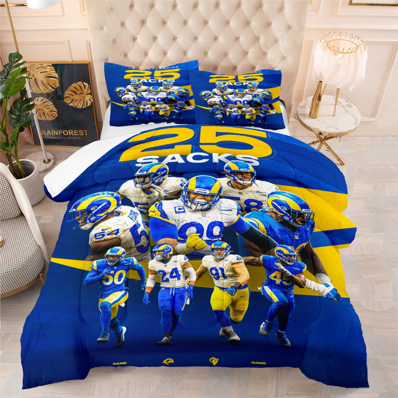 los-angeles-rams-bed-set-los-angeles-rams-bedding-sets-bed-room-set-v14 los angeles rams bed set los angeles rams bedding sets bed room set v14