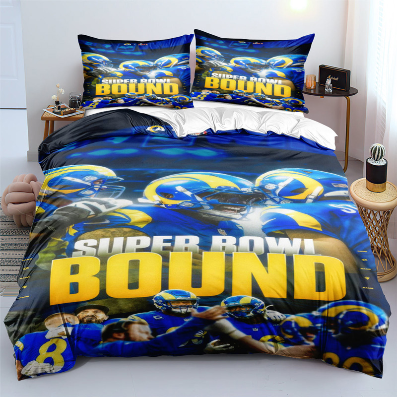 los-angeles-rams-bed-set-los-angeles-rams-bedding-sets-bed-room-set-v24 los angeles rams bed set los angeles rams bedding sets bed room set v24