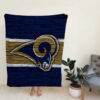 Los Angeles Rams Blanket FLeece Blanket Throw Blanket 6 los angeles rams blanket fleece blanket throw blanket v38