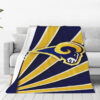 Los Angeles Rams Blanket Sherpa Blanket Throw Blanket 6 los angeles rams blanket sherpa blanket throw blanket v26