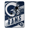 Los Angeles Rams Blanket Sherpa Blanket Throw Blanket 5 los angeles rams blanket sherpa blanket throw blanket v29