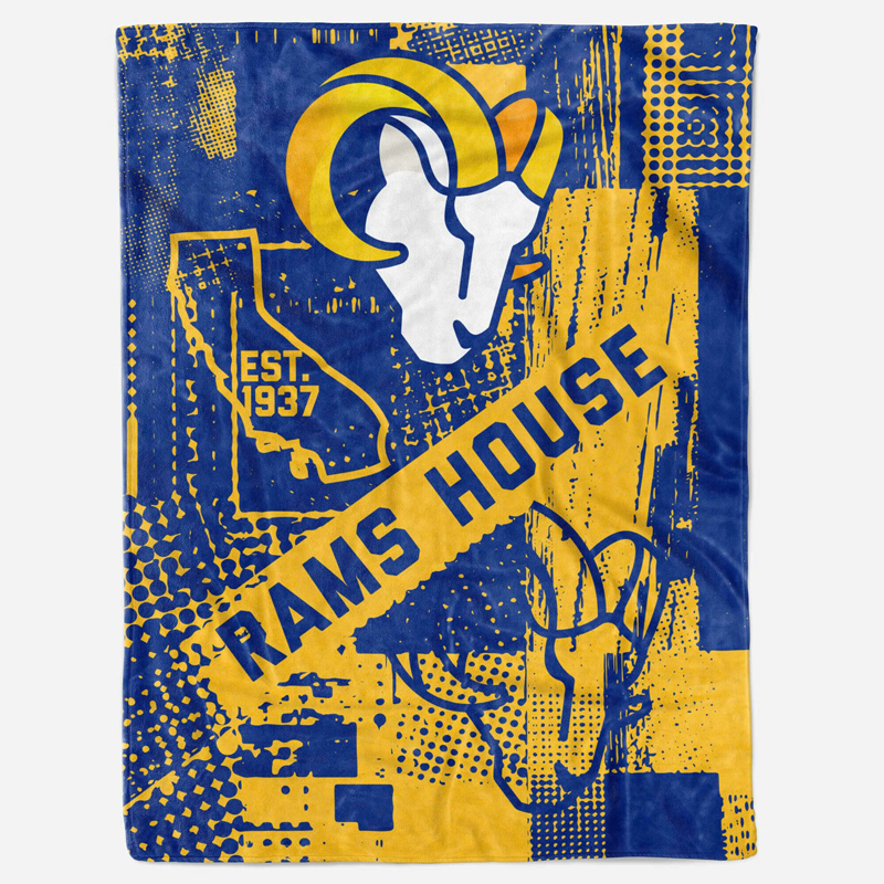 los-angeles-rams-blanket-sherpa-blanket-throw-blanket-v36 los angeles rams blanket sherpa blanket throw blanket v36