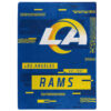 Los Angeles Rams Blankets Sherpa Blanket Throw Blanket 6 los angeles rams blankets sherpa blanket throw blanket v73