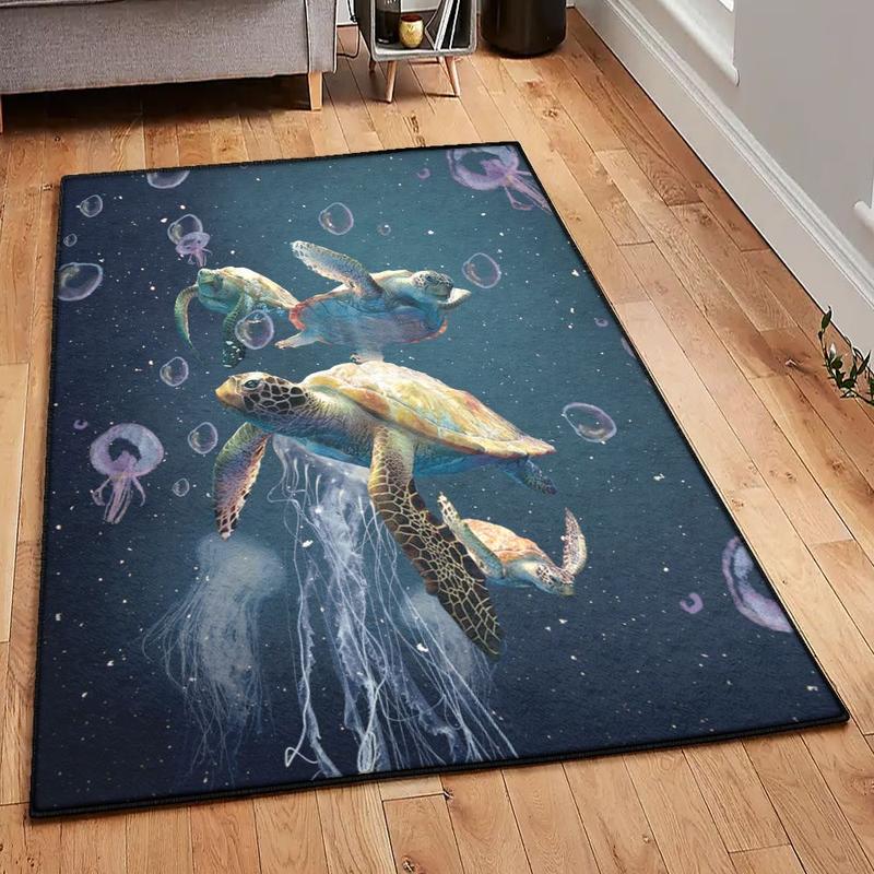 marine-turtles-washable-area-rugs-sea-turtle-carpet marine turtles washable area rugs sea turtle carpet