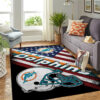 Miami Dolphins Area Rugs Miami Dolphins Carpets NFL Rug Bedroom Rug Indoor Rug 3 miami dolphins area rug bath rug floor rug regtangle carpet home decor ver 1230