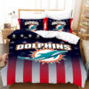 Miami Dolphins Bed Set Miami Dolphins Bedding Set Bed Room Set 4 miami dolphins bed set miami dolphins bedding set bed room set v58