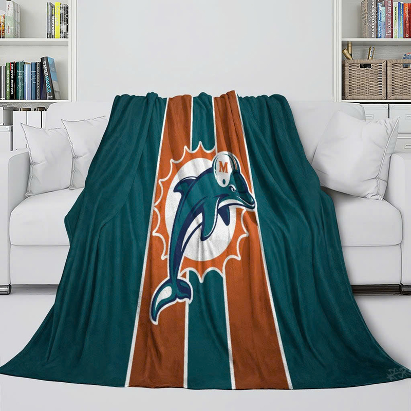 miami-dolphins-blanket-fleece-blanket-throw-blanket-v124 miami dolphins blanket fleece blanket throw blanket v124