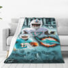 Miami Dolphins Blanket FLeece Blanket Throw Blanket 5 miami dolphins blanket fleece blanket throw blanket v29