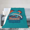 Miami Dolphins Blanket FLeece Blanket Throw Blanket 6 miami dolphins blanket fleece blanket throw blanket v52