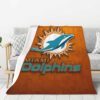 Miami Dolphins Blanket FLeece Blanket Throw Blanket 6 miami dolphins blanket fleece blanket throw blanket v73