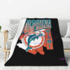 Miami Dolphins Blanket FLeece Blanket Throw Blanket 5 miami dolphins blanket fleece blanket throw blanket v78