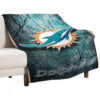Miami Dolphins Blanket Sherpa Blanket Throw Blanket 6 miami dolphins blanket sherpa blanket throw blanket v120