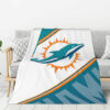 Miami Dolphins Blanket Sherpa Blanket Throw Blanket 5 miami dolphins blanket sherpa blanket throw blanket v15