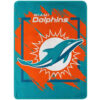 Miami Dolphins Blanket Sherpa Blanket Throw Blanket 6 miami dolphins blanket sherpa blanket throw blanket v38