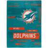 Miami Dolphins Blanket Sherpa Blanket Throw Blanket 5 miami dolphins blanket sherpa blanket throw blanket v46