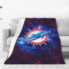 Miami Dolphins Blankets FLeece Blanket Throw Blanket 5 miami dolphins blankets fleece blanket throw blanket v108
