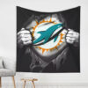Miami Dolphins Blankets FLeece Blanket Throw Blanket 6 miami dolphins blankets fleece blanket throw blanket v113