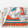 Miami Dolphins Blankets FLeece Blanket Throw Blanket 6 miami dolphins blankets fleece blanket throw blanket v75