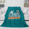 Miami Dolphins Blankets FLeece Blanket Throw Blanket 5 miami dolphins blankets fleece blanket throw blanket v90