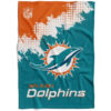 Miami Dolphins Blankets FLeece Blanket Throw Blanket 6 miami dolphins blankets fleece blanket throw blanket v97
