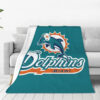 Miami Dolphins Blankets FLeece Blanket Throw Blanket 6 miami dolphins blankets fleece blanket throw blanket v98