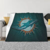 Miami Dolphins Blankets Sherpa Blanket Throw Blanket 5 miami dolphins blankets sherpa blanket throw blanket v104