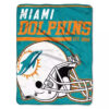 Miami Dolphins Blankets Sherpa Blanket Throw Blanket 5 miami dolphins blankets sherpa blanket throw blanket v9