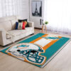 Miami Dolphins Area Rugs Miami Dolphins Carpets NFL Rug Living Room Area Rug Indoor Rug 4 miami dolphins carpet bath rug floor rug regtangle carpet home decor ver 1249