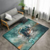 Miami Dolphins Area Rugs Miami Dolphins Carpet NFL Area Rugs Bedroom Rug Indoor Rug 3 miami dolphins carpet bath rug floor rug regtangle carpet home decor ver 1255