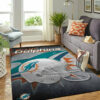 Miami Dolphins Rug Miami Dolphins Carpets NFL Rugs Dining Room Rugs Indoor Rugs 3 miami dolphins carpet bath rug floor rug regtangle carpet home decor ver 1258