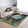 Miami Dolphins Rug Miami Dolphins Carpet NFL Rugs Dining Room Rugs Indoor Rugs 4 miami dolphins rug bath rug floor rug regtangle carpet home decor ver 1276
