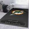 Miami Dolphins Rugs Miami Dolphins Carpet NFL Area Rugs Dining Room Rug Indoor Rugs 3 miami dolphins rug living room rug floor rug regtangle carpet home decor ver 1280